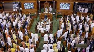 The opposition parties demanded the Prime Minister to speak!! Parliament Monsoon session adjourned again!!