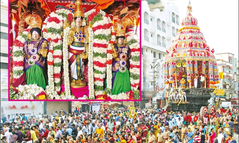 Grand procession started in Alaghar Temple!! Crores of people have Sami Darshan!!