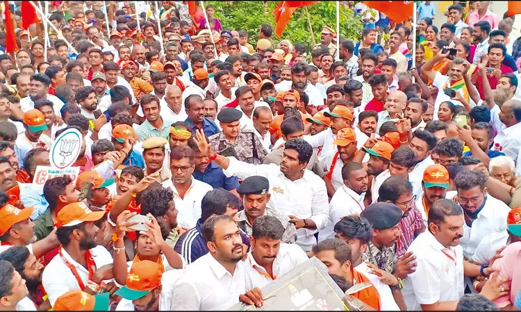 The DMK government has turned Kerala into a garbage dump!! Annamalai obsession in Padayatra!!