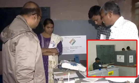 தெலுங்கானா மாநில சட்டசபை தேர்தல்! இன்று வாக்குப்பதிவு தொடங்கியது!!