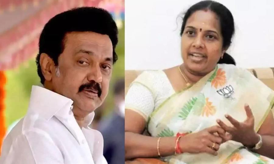 சமூக நீதி பேசும் முதல்வர் மகளை ஏன் அரசியலுக்கு கொண்டு வரவில்லை? – வானதி சீனிவாசன்….!!!