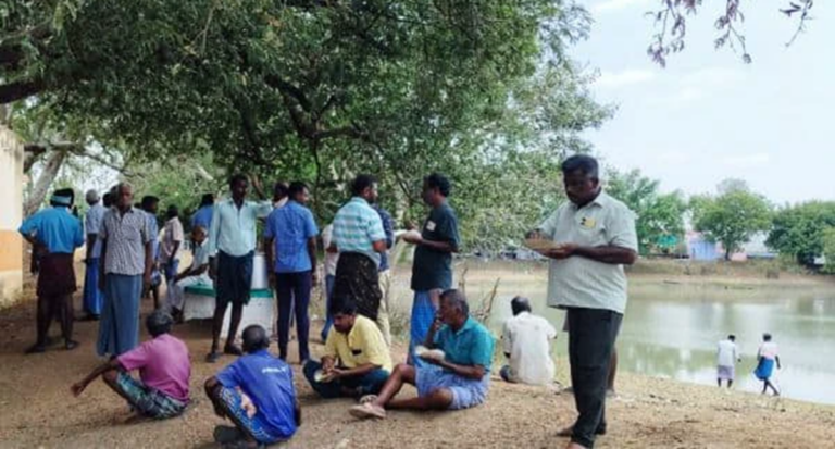 The villagers who ignored the election and took refuge in Kanmai
