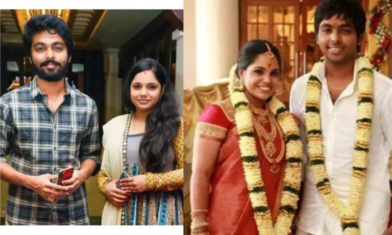 G.V. Prakash-Chaindavi is the actress who caused a crack in love!! Divorce ended with the actor's intervention!!