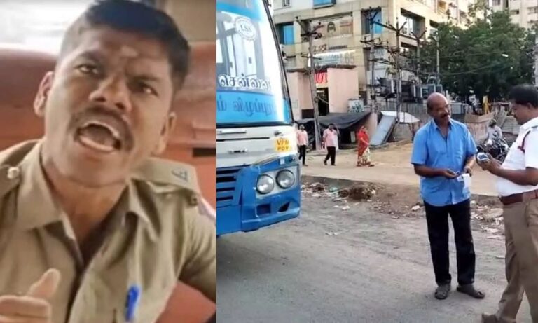 Police vs Bus Conductor Issue