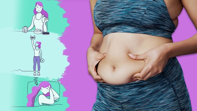 Do you have a belly? Here are some simple tips to reduce it!