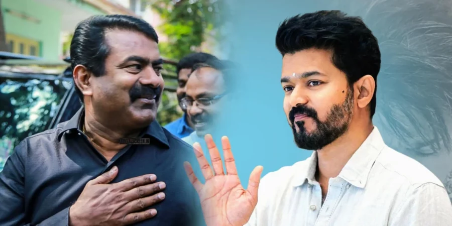 அப்படிப் போடு NTK வுடன் TVK கூட்டணி!! அண்ணன் தம்பி நாங்கள் சேர்ந்தால்.. விஜய் ஸ்டைலில் சீமான் பதில்!! 