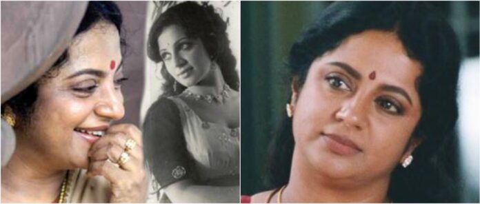 Is this the actress who sang the song Dring Dring Item? Srividya lives in the minds of many who disappear!