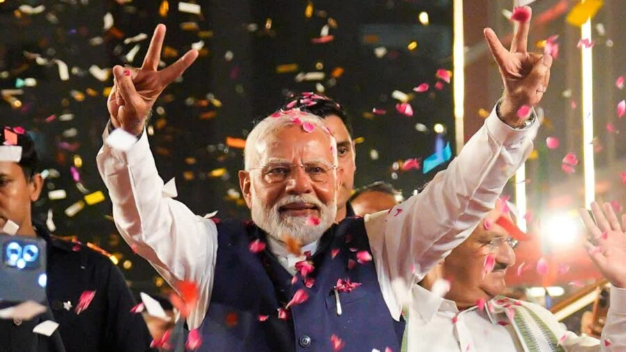 மூன்றாவது முறையாக பிரதமராகும் நரேந்திர மோடி! யாருக்கு என்ன பதவி!! ஆலோசனை நடத்தும் பாஜக!! 