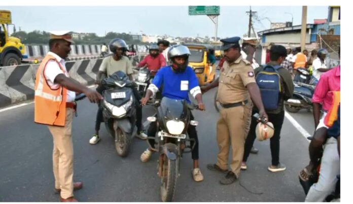 Now if the vehicle is stolen, it can be found in 10 minutes!! Crazy action of Chennai police!!