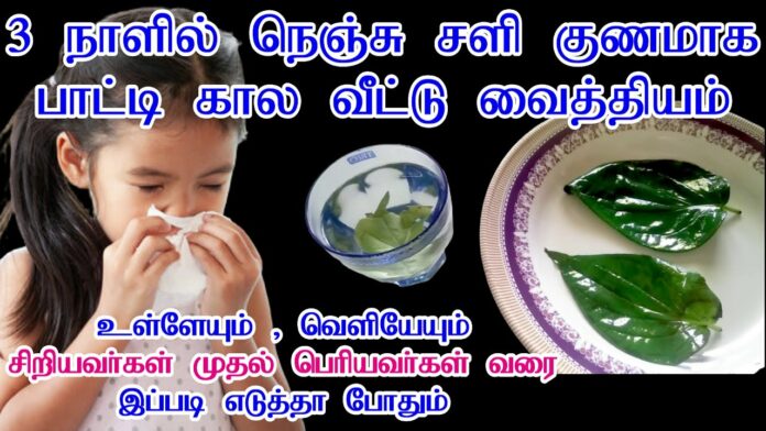 Just one betel nut is enough to get rid of persistent chest mucus.. 100% permanent solution!!