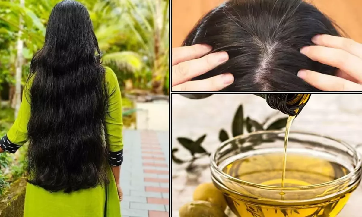 No need to apply any oil anymore.. Just eat these fruits for thick long hair growth!!