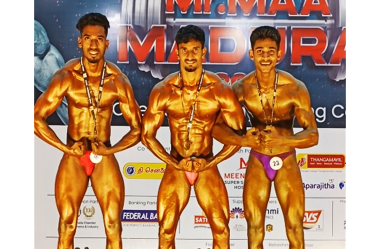 Abhishek won the bronze medal in the men's competition