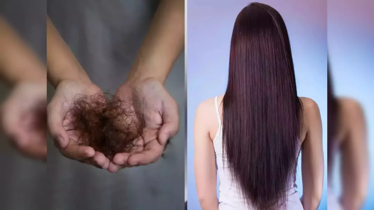 Rub this juice on your head and you will never have hair loss problem for life!!