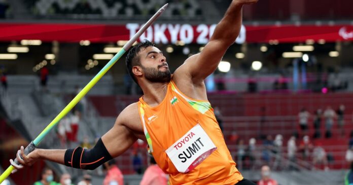 India won the third gold medal! Sumit Anbil, who achieved a record in javelin throwing!