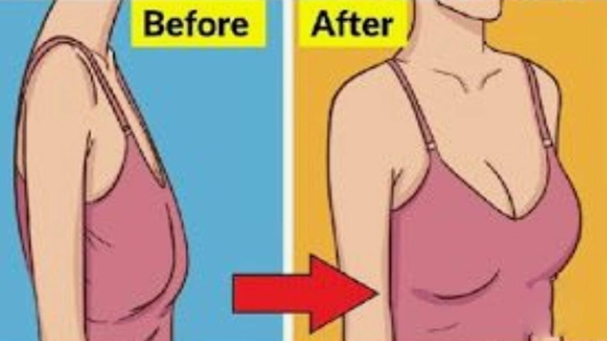 Follow these tips to get rid of sagging breasts in 1 week!!