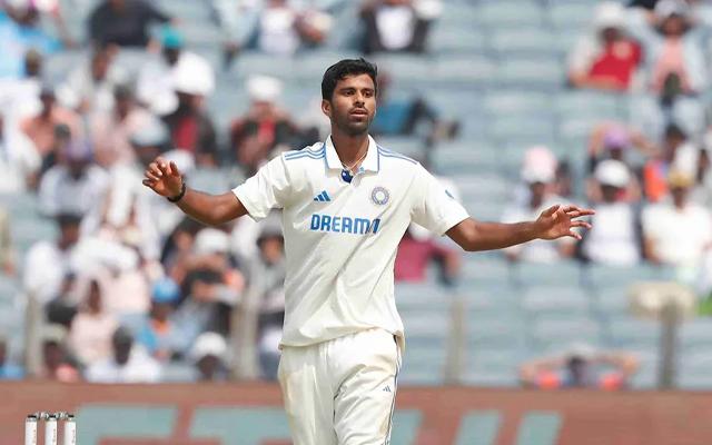 New Zealand caught in Washington Sundar's environment