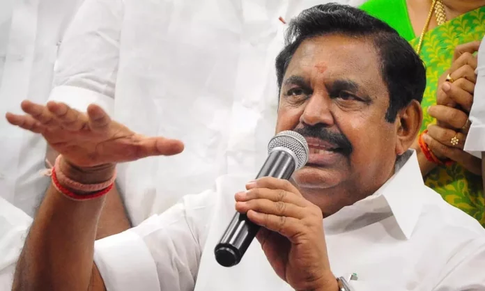 AIADMK Edappadi Palaniswami commented on the DMK alliance scenes