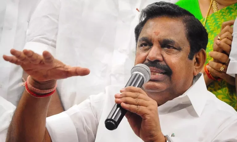 AIADMK Edappadi Palaniswami commented on the DMK alliance scenes