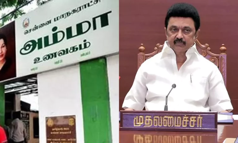 Absolutely FREE at Amma Restaurants!! Chief Minister Stalin's action announcement!!