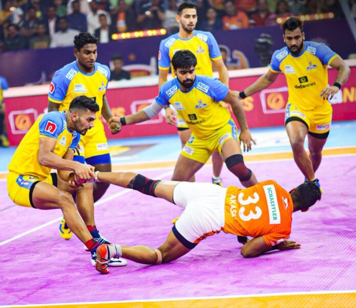 Tamil Thalaivas defeated the champion team