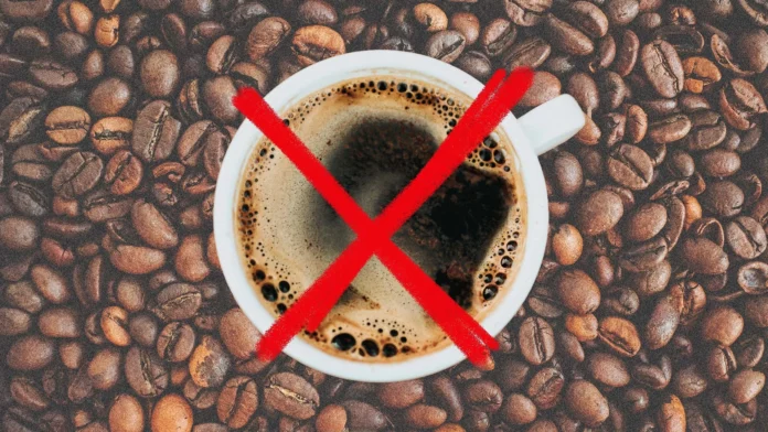 Do you have the habit of drinking too much coffee every day!! Danger is approaching you!! Don't do this again!!