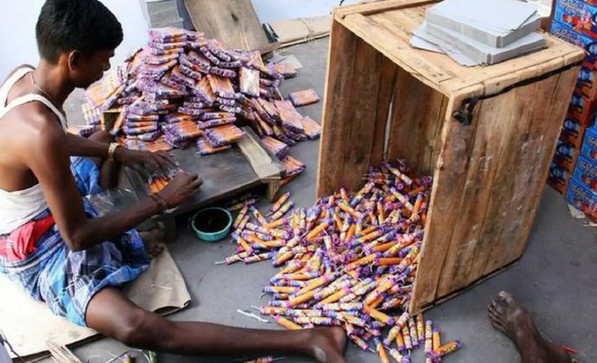 6 thousand crores worth of firecrackers sold in Sivakasi this year!!