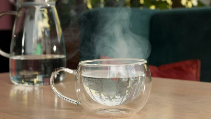 Try drinking hot water on an empty stomach