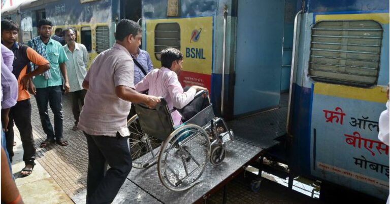 Indian Railways announces new notification for differently abled!!