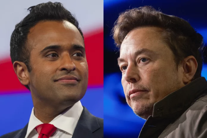 elon musk and vivek ramasamy