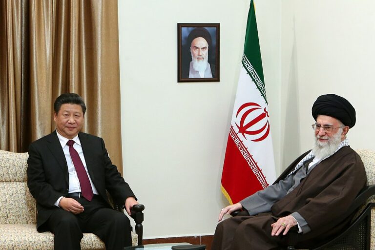 China came out in support of Iran