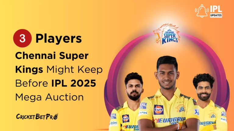 CSK management has decided on three key players for IPL auction