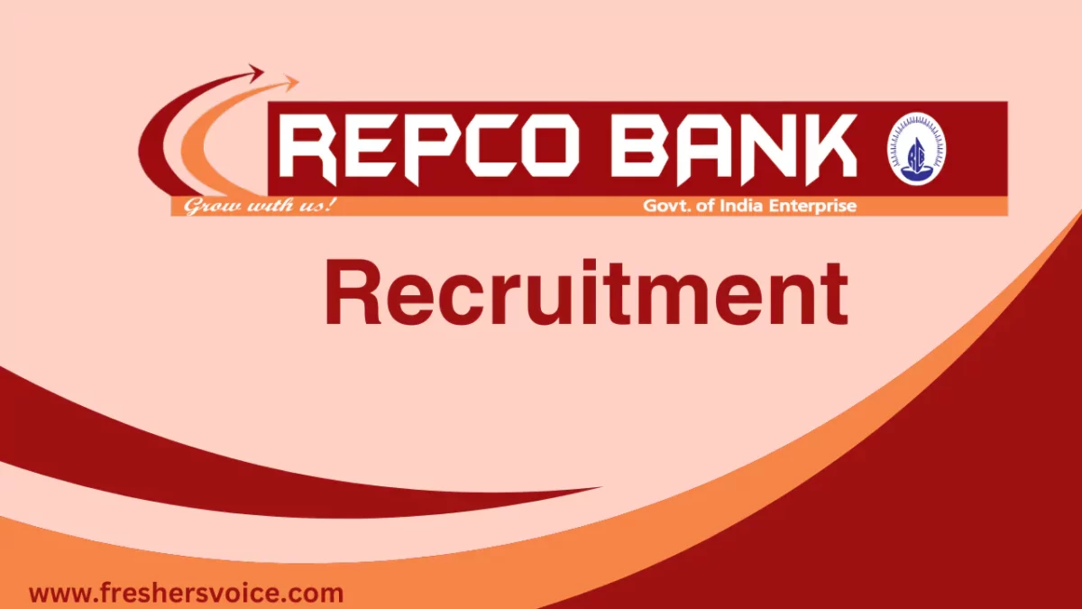 Jobs in REPCO BANK!! Full Details about Monthly Salary Education Qualification Inside!!