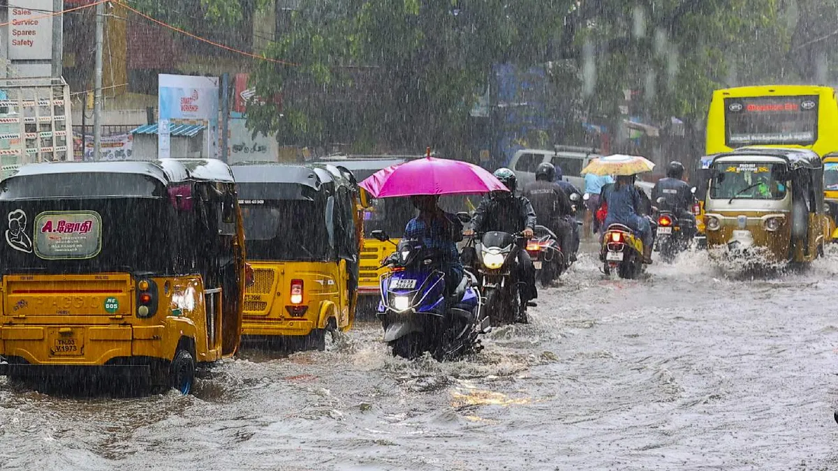 Very heavy rain warning for 18 districts including Chennai!!