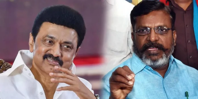 Thirumavalavan is a bully from both sides of TVK DMK