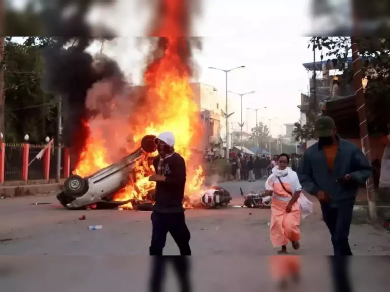 The people of Manipur are protesting to get rid of terrorists in Manipur