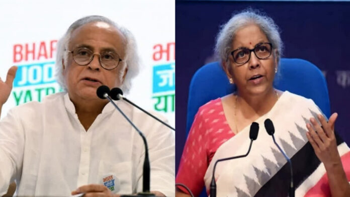 Nirmala Sitharaman Karashara debate with Jairam Ramesh