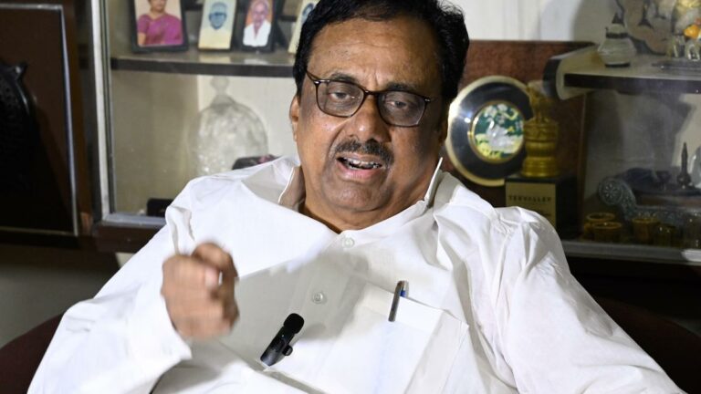 Information about the political career of senior Congress leader EVKS Ilangovan