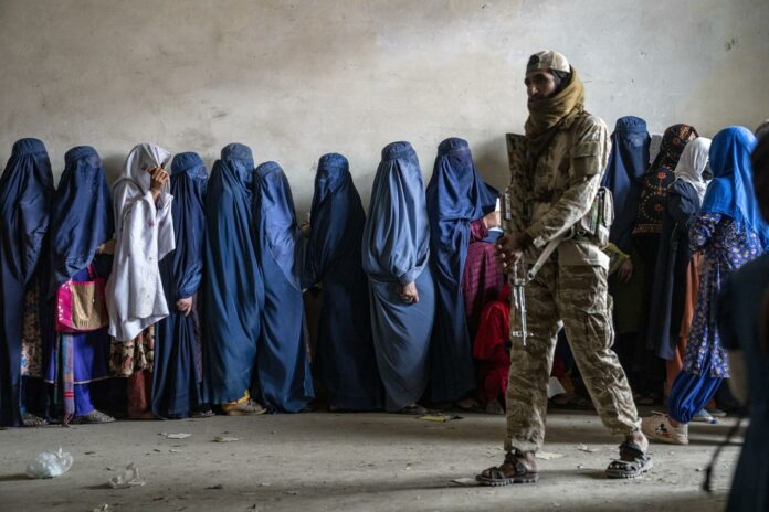 The Taliban government has banned women's houses from having windows