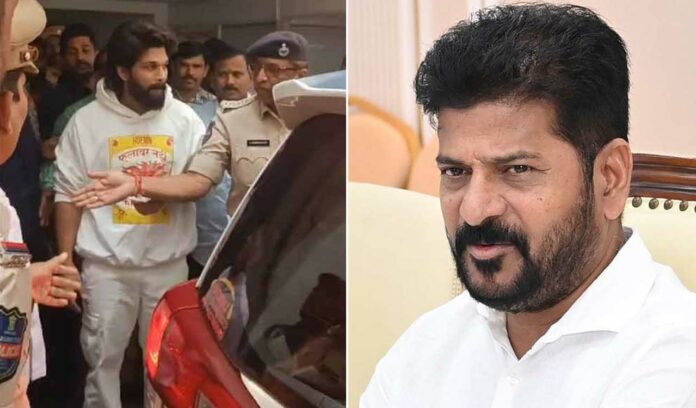 What's the problem: Allu Arjun-Kum Telugu Chief Minister Revanth Reddy!!