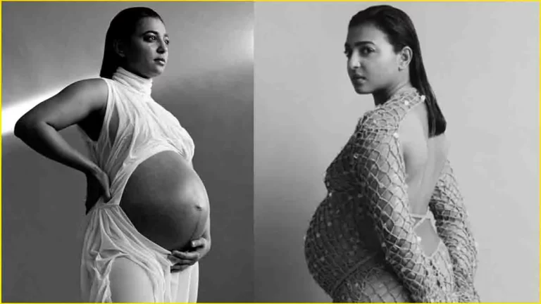 Actress Radhika Apte's pre-delivery photos are going viral on the internet