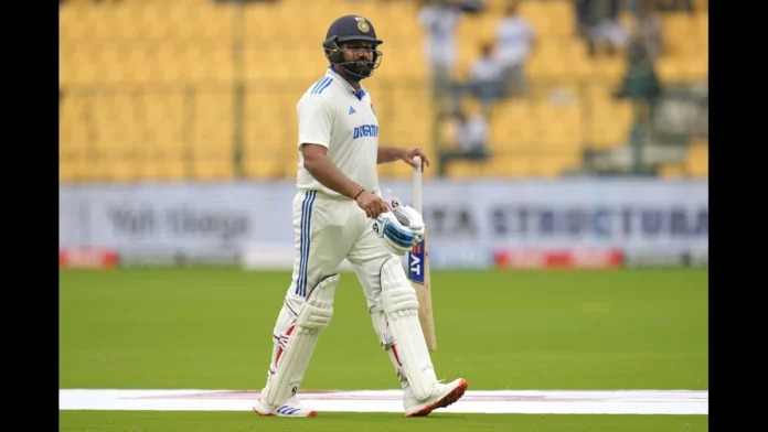 Rohit returned as fast as he came