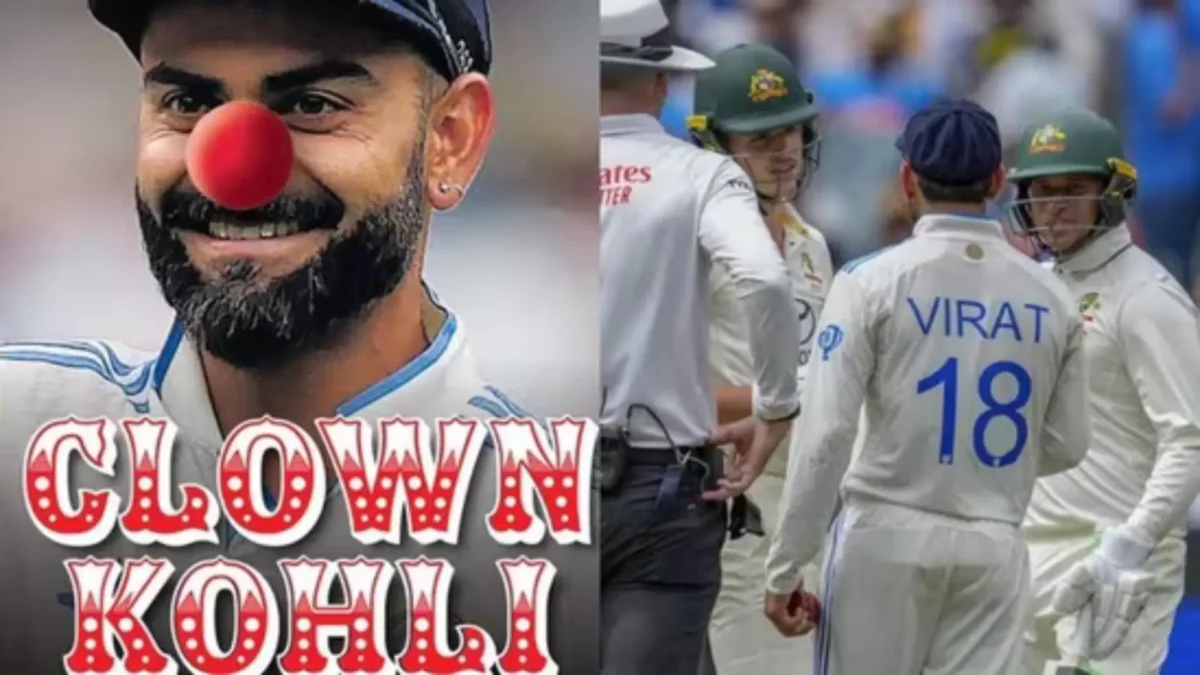 Virat Kohli is a crybaby