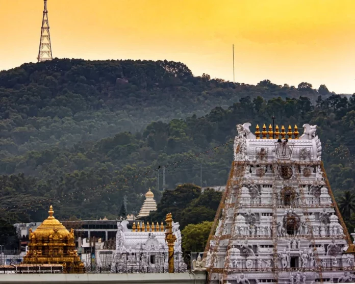 Seal the shop with a hand-seal!! The excitement in Tirupati Hill!!