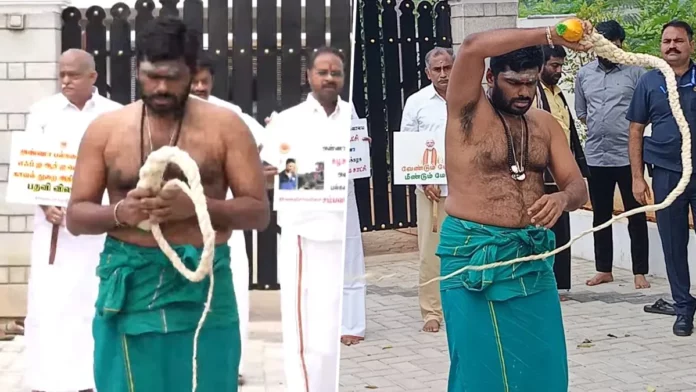 Annamalai netizens have accused Annamalai of carrying out a whip campaign to attract the media to his side