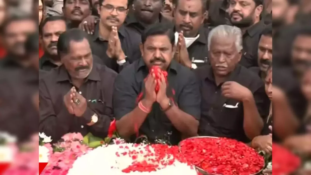 Former Chief Minister Jayalalithaa's 8th death anniversary is being observed today on December 5