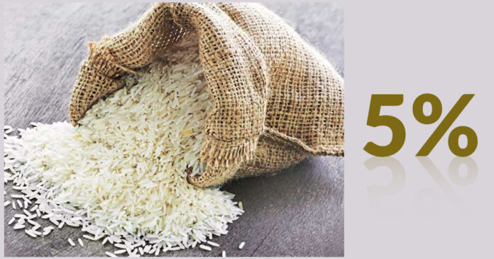 Happy news!! The price of rice has fallen due to the reduction of GST tax!!