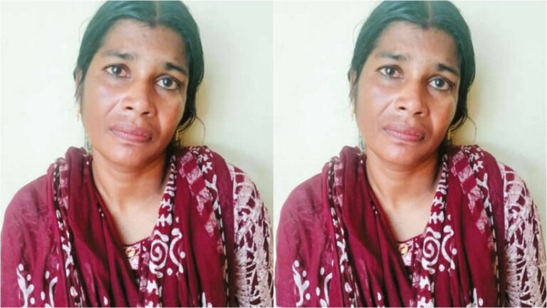 A woman who was involved in stealing money from a bus running near Kanyakumari was caught red-handed