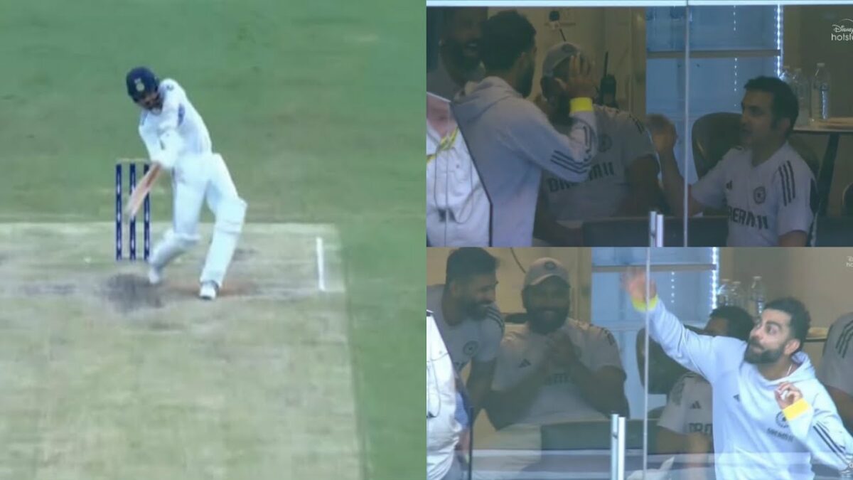 Gambhir celebrated the humiliation