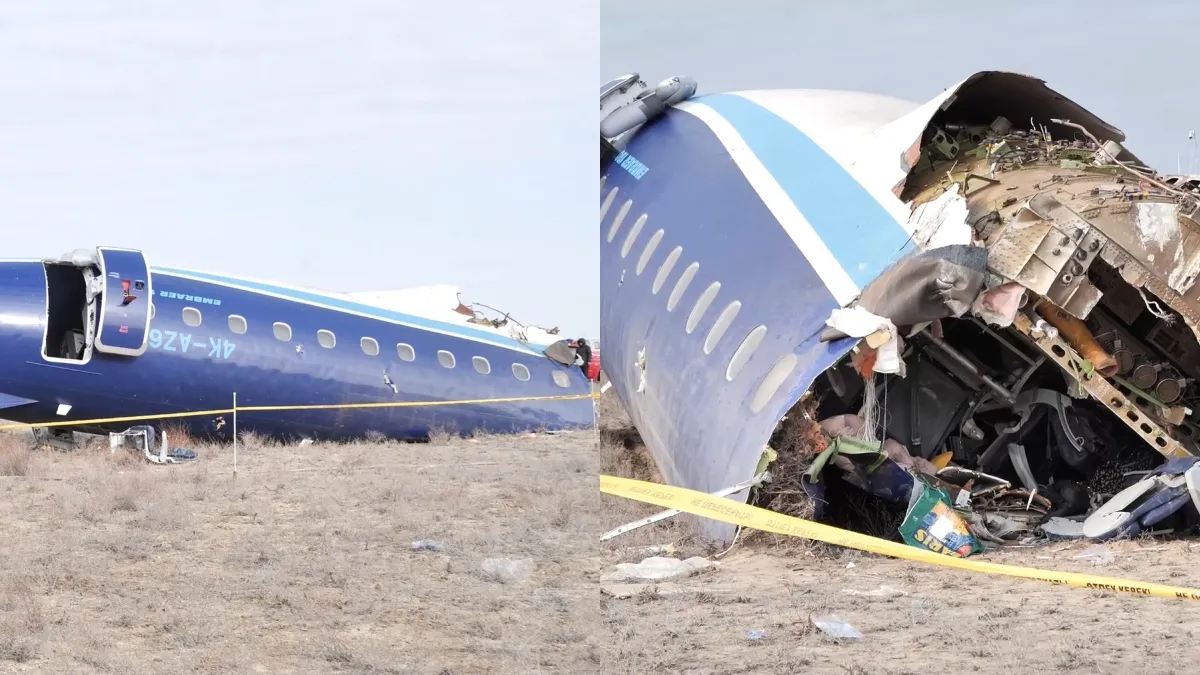 Plane crash in Kazakhstan!! Death toll rises to 38!!