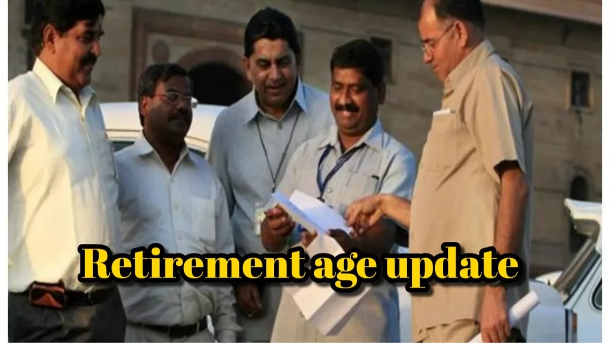 Govt retirement period increased to 64 This country's government action announcement!!